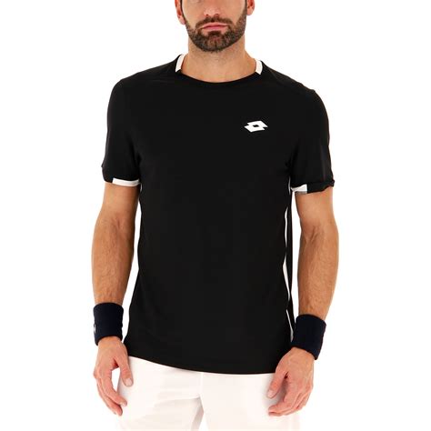 lotto tennis shirt black